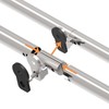 TSMST 5.5FT Sliding Barn Door Hardware Kit, Stainless Steel Heavy