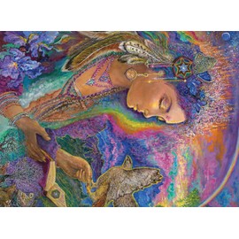 Buffalo Games - Josephine Wall - Goddess of Communication - 1000 Piece Jigsaw Puzzle for Adults - Challenging Puzzle Perfect for Game Nights - Finished Size is 26.75 x 19.75