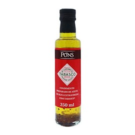 Pons. Extra Virgin Olive Oil infused with Tabasco Seasoning. 250ml (8.45oz)