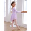 Mecceos Ballet Leotards with Skirt Tights Combo for Toddler Girls