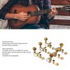 6Pcs Full Closed Guitar Tuning Key Accurate Fast Operation Stable