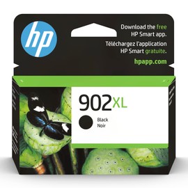 HP 902XL Black High-Yield Ink Cartridge Printers | Works with Printer Series: OfficeJet 6954, 6958, 6962, OfficeJet Pro 6968, 6975, 6978 | Eligible for Instant Ink | T6M14AN