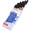 edding 4085 Chalk Marker - Black - 10 Chalk Pens