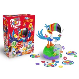 Goliath Froot Loops Frenzy Game Dance with Toucan Sam Fast Paced Fun for 2 to 4 Players