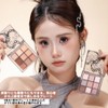 LEEINTO 9 Cool Shade Eyeshadow Palette, Glitter Eyeshadow Pearlescent Eye