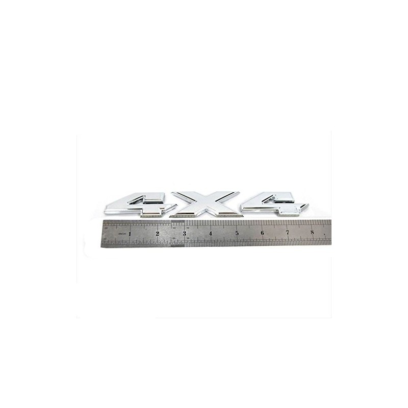 1 OEM 2007-2018 4x4 Emblem 4 x 4 Badge 3D