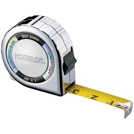 Komelon 535C Tape Measure, Closed, 1 In x 35 ft