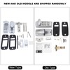 Mechanical Keyless Door Lock, 2-8 Digit Code Combination Entry Door