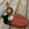 Vintage Solid Brass WWII Military Pocket Compass Gift