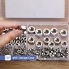Mr. Pen- Metric Hex Nuts Assortment Kit, 370 pcs, Stainless