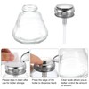 HARFINGTON Solvent Alcohol Dispensers 180ml(6.1oz) Conical Push Down Liquid Dispenser