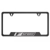 MVP Black Chrome License Plate Frame for F Sport, FSport