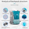 AONIJIE Hydration Backpack Vest for Outdoor Sports Breathable and Lightweight,Hydration