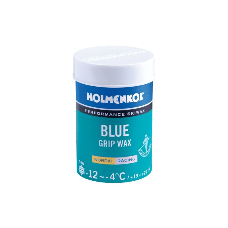 Holmenkol Cross Country Ski Grip Wax Blue
