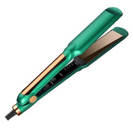 Hair Straightener Curler 4 Temperature Gears Wet Dry Use Hair Straightening Curling Flat Iron  ‑