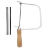 TEHAUX 1 Set Coping Saw with Wooden Handle Portable Hand