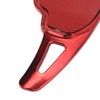 2pcs Steering Wheel Shift Paddle Extension Red ABS Replacement for