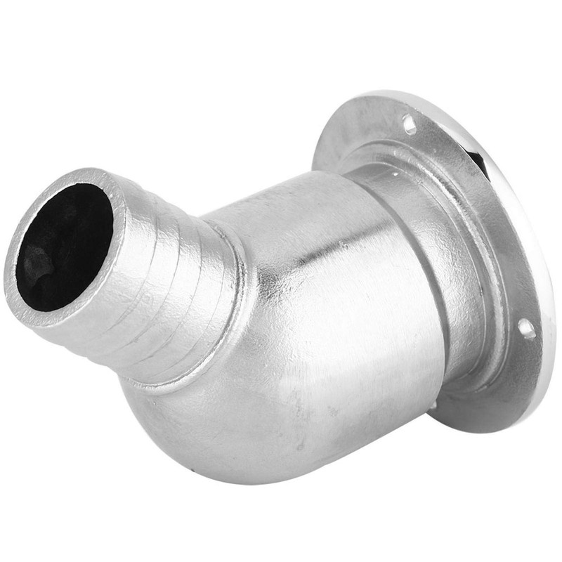 Boat Deck Drain Stainless Steel Marine Drain Scupper 90 Degree