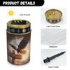 Luarisgur Solar Lights for Cemetery Cross Eagle Grave Decorations Flameless