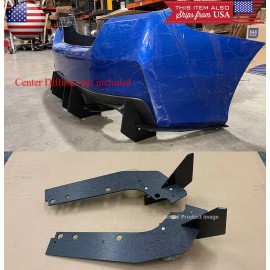 SDeelCase G4 Bumper Spats Winglet Splitter Diffuser Fin Aprons Fit 15-21 Subaru WRX STI