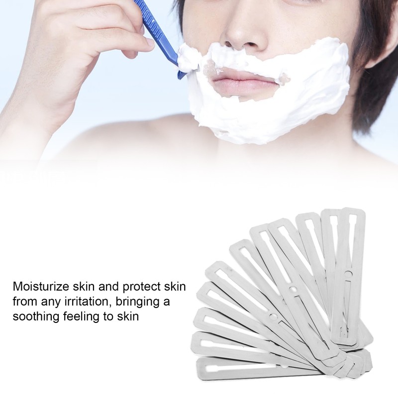 100pcs Double Edge Razor Blades Stainless Steel Shaving Blades for