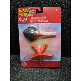 Grow MAGIC GROW CREATURE 2 PACK STINGRAY & STARFISH WATCH IT GROW UP TO 600% IN WATER