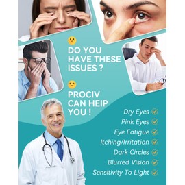 ProCIV Paquete de 16 Mascarillas de Vapor de Luteína para Ojos Secos. Mascarilla Desechable Autocalentable para Dormir. Alivia El Dolor de Cabeza Y La Sequedad Ocular. Compresa Caliente para Aliviar E