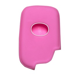 Key Fob Cover for RX350 CT200h: 3 Buttons Silicone Key Fob Case Fit for Lexus CT200h RX350 RX450h 2011 2012 2013 2014 2015 2016 2017 HYQ14ABK HYQ14AEM HYQ14AAB HYQ14ACX Remote Protector (Pink)
