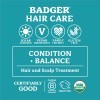 Aceite Capilar Badger Argan Con Jojoba Y Baobab, 60 Ml,