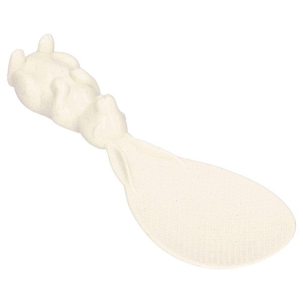 Rice Serving Spoon, Cute Bunny Non Stick Rice Spoon,Three‑Dimensional Standable