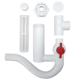 Cool Air CPT-100 Combat P-Trap | Easy-Cleaning HVAC P-Trap with Tab Dispenser | No Venting Needed | Replaces Traditional HVAC P-Traps & Insulation | Compatible with Most Furnace & AC Systems