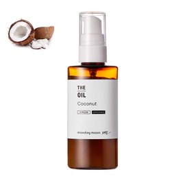 Coconut Oil, Unrefined, Organic, 1.7 fl oz (50 ml) [Mail-bin Bottle]