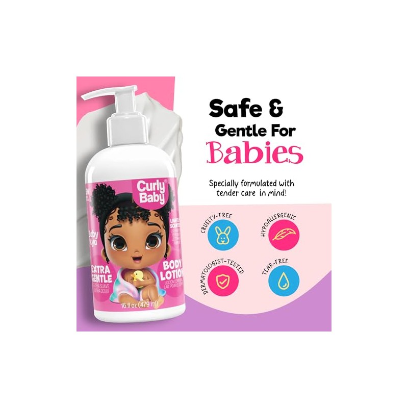 Loción Corporal Hidratante Para Bebés, Probada Por Dermatólogos, De Rápida