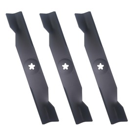 Apeixoto 3PCS Z248F 48 Inch Mower Blades Compatibe with Hus qvarna YTH2348 YTH24V48 YTH2248B YTH23K48 Craftman Poulan with 48'' Deck Mower Blades with OE 173920 180054 PP24005 532180054