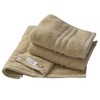 Hiorie Imabari Towel, Hotel’s Set of 3, Old Beige, 100%