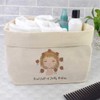 Large 'Head Full of Jolly Robins' Canvas Organiser/Storage Bag (OR00033519)