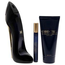 Carolina Herrera Good Girl for Women - 3 Pc Gift Set 2.7oz EDP Spray, 3.4oz Body Lotion, 10ml EDP Spray