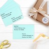 100 Pack A7 Envelopes, Light Blue Greeting Card Envelopes Self