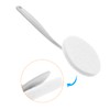 PATIKIL 13.5cm Putzbürste 2Pack Schrubben Rutschfest Handgriff Badewanne Schwamm Grau