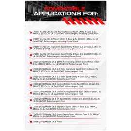 R1 Concepts Front Brakes and Rotors Kit |Front Brake Pads| Brake Rotors and Pads| Optimum OEp Brake Pads and Rotors |Hardware Kit|fits 2016-2022 Mazda CX-5, CX-9