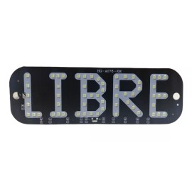 Radox Letrero Led Taxi Libre Conector Encendedor