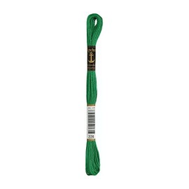 Anchor 232719 4635000-00228 Embroidery Thread, Cotton, Green, 3 g
