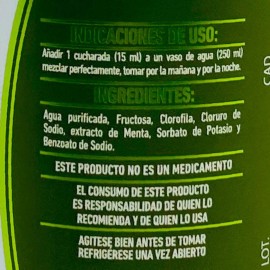 Clorofila Líquida 474 Ml Sabor Menta Pro tgt