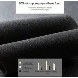 Unbranded Black Cloth BREATHABLE FACE MASK WITH FILTER (3 MASKS PER PACK)