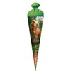 ROTH Motiv-Schultüte, T-Rex Welt, 70 cm, rund, Rot(h)-Spitze, Filzverschluss, Soundmodul