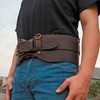 TOURBON Genuine Leather Tool Belt for Carpenters Electricians Padded Work