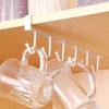 THETAG Cup Holder, Cupboard Insert Under Cabinet Hanging Rack Cupboard