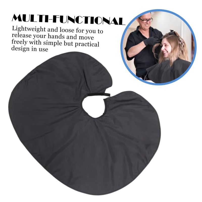 Ipetboom Professional Hairdressing Shawl Lightweight Barber Cape for Hair Cutting