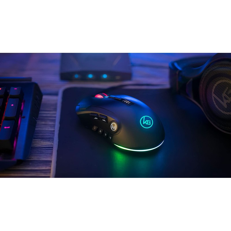 IOGEAR 12 Button MMO Gaming Mouse -GME680