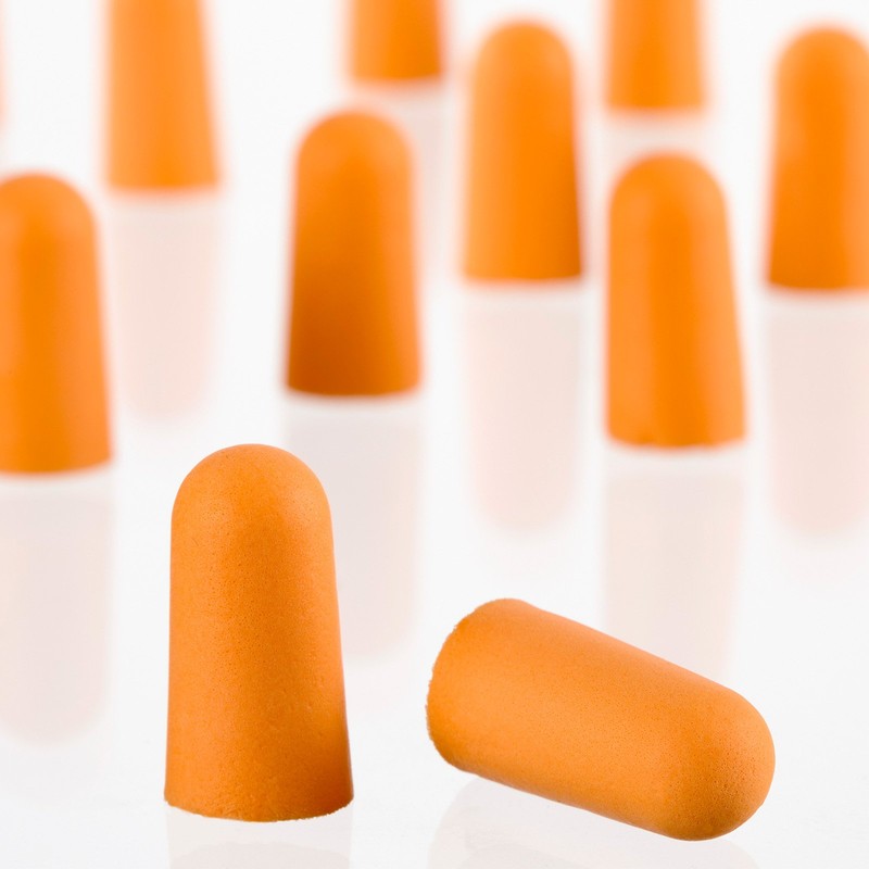 JORESTECH Safety Ultra Soft Foam Ear Plugs Orange Excellent for